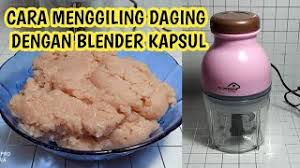 Jul 08, 2017 · akan tetapi procedure text sebenarnya tidak sebatas cara membuat makanan dan minuman saja, tetapi segala sesuatu yang menjelaskan cara melakukan, membuat, mengoprasikan, cara bermain, cara belajar, dsb. Cara Menggiling Daging Ayam Dengan Blender Kapsul Chopper Murah Youtube