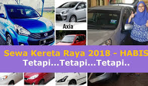 Jangan lepaskan peluang untuk menggunakan.call 01118874563. Stok Kereta Sewa Hari Raya 2018 Habis By Kereta Sewa Ganu