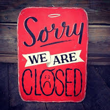 Sorry we are closed sign. Sorry We Are Closed Handlettered By Rylsee And Otto Baum Makeyourownsign Brushlettering Script Sor Sorry We Are Closed Make Your Own Sign Business Signs