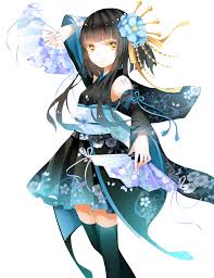 Eventails Bleus Manga Princesse Dessin Manga Anime Mangas