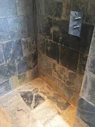 Rust block medley 12 in. How To Get Rid Of Limescale On Shower Floor