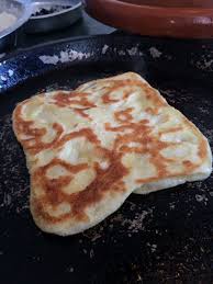 Cooking Msemmen At Clock Cafe Maroc