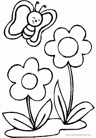 Print as many as you like and come back regularly for more. Colouring Pictures Of Flowers For Kids Beautiful Flowers Gallery