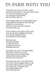 In Paris With You By James Fenton Poetry Words Love Quotes For Him Words Quotes