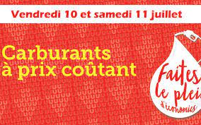Le prix de l''essence est dans toutes les têtes, dans tous les médias. Super U Carburant A Prix Coutant Les 10 Et 11 Juillet 2020