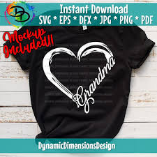 Download Grandma Heart Grandma Svg Mom And Grandma Svg Mothers Day Mom Bir By Dynamic Dimensions Thehungryjpeg Com