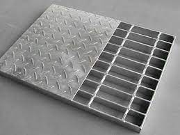 We stock & fabricate a variety of perforated metal with very different hole. Steel Grating And Checkered Plate Composed Bar Grating