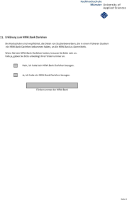 Bic (bank identifier code) und bankleitzahl (blz) von nrw.bank mit sitz in 48145 münster nachschlagen. Anlagen Anschrift Zur Einreichung Der Einschreibungsunterlagen Seite Checkliste Zweitschrift Checkliste Fur Ihre Unterlagen Pdf Kostenfreier Download