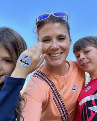 More kids at the polls!! 🇺🇸 🗳️ Election Day is just one week from today!  Have you made your plan to vote? ⁣ ⁣ ⁣ L -> R: Lori & Miles, Margaret,