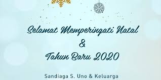 Menjelang pergantian tahun, tentu kita memiliki sejumlah harapan dan resolusi agar memiliki periode tahun yang sukses dan menyenangkan. Ucapkan Selamat Natal Sandi Malah Diserang Netizen