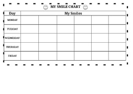 My Smiles Reward Chart