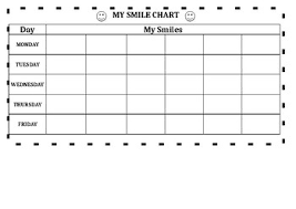 my smiles reward chart