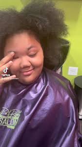 My favorite 10-year-old client she has her days but I love her dearly  @#ReTokforNature #naturalhair -#braids #blackhair #stylist