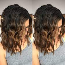 Dark Brown To Light Brown Balayage Short Ombre Hair Light Hair Color Light Brown Balayage