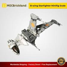 Senior embedded systems/software engineer @ syncroness, inc. B Wing Starfighter Minifig Scale Moc 18137 Star Wars Designed By Brickvault With 1413 Pieces Moc Brick Land