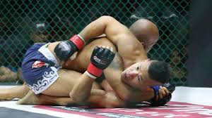 Ribuan pasang mata menyaksikan pertandingan mereka di dalam oktagon. Sengit Lawan Rudy Ahong Theo Ginting Juara I One Pride Pro Never Quit I