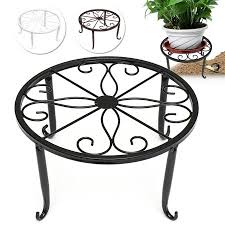 However, apart from offering aesthetic benefits, scientists link indoor plants the color of an indoor plant stand can define how best it will go with the indoor space. Wrought Iron Pot Plant Stand Flower Shelf Indoor Outdoor Garden Decor 24 24 13cm Walmart Canada