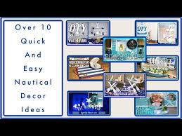 If you're a diehard crafter, then you've probably been waiting for christmas all year. 10 Dollar Tree Diys Summer Beach Nautical Coastal Craft Ideas Cheap Easy Diys Simple Diyer Youtube