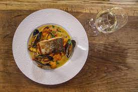Pan Fried Salmon With Oriental Mussel Sauce James Martin Chef Pan Fried Salmon Fried Salmon Pan Fried Trout