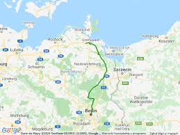 Całkowita powierzchnia niemiec wynosi 357 021 km 2 , przy czym obszar lądowy zajmuje 349 223 km 2 , natomiast wodny 7798 km 2. Niemcy B 109 Na Mapie Samochodowej