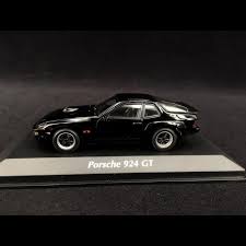 The porsche 924 is a sports car produced by audi in neckarsulm on behalf of porsche ag of germany from 1976 to 1988. Porsche 924 Carrera Gt 1981 Black 1 43 Minichamps 940066124 Selection Rs