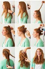 Easy Heatless Waves Hair Styles Long Hair Styles Thick Hair Styles