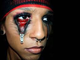 easy scary makeup ideas for