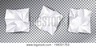 Find & download free graphic resources for crumpled paper texture. White Crumpled Paper Vector Photo Free Trial Bigstock