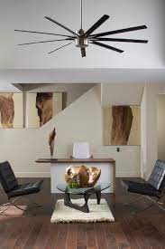 So choosing a ceiling fan will be a wise option for you because it reduces your stress of a hike in the electricity bill as well as gives an attractive look a standard high ceiling fan with a longer down rod can be used for high ceilings. How Large Should My Ceiling Fan Be For High Ceilings