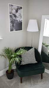 How To Create This Grey Bedroom Interior Design Blog Cloud Interiors Living Room Corner Corner Decor Bedroom Green