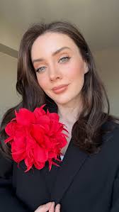 Big Flower Brooch, Floral Pin for Clothes in Various Colours, Gothic  Brooches, Halloween Costume Party Pin for Women