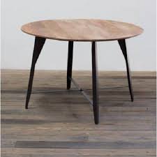 The tabletop is made of solid acacia wood, which is very durable. Industrial And Vintage Antique Round Solid Wood Top Metal Base Round Coffee Table Small Dining Table For Living Room Buy Industrial Antique Round Coffee Table Antique Round Living Room Table Indian Style Round