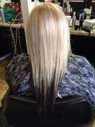 Blonde in front, brown in back; Pin On Hair By Klazzy Klipperz