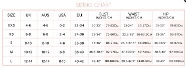 House Of Cb Size Chart Rose Gold Closet House Of Cb