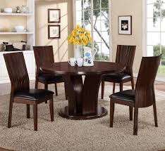 Guaranteed low prices on brand name dining room furniture in miami. Daria Espresso 5 Piece Dining Set Starburst Veneer Top Table And 4 Espresso Chairs 759 00 Table 2234t Painted Dining Room Table Dining Table Furniture