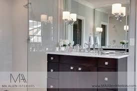 Outer size 32x26by amanti art. Espresso Bathroom Vanity Contemporary Bathroom Ma Allen Interiors