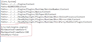 In dead by daylight we . Steam Community Guide Disable Fps Lock Activate True Fullscreen Refresh Rate