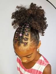 22 Adorable Braids With Beads Hairstyles For Black Kids New Natural Hairstyles Black Kids Hairstyles Kids Curls Girls Natural Hairstyles
