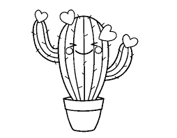 Check out our cactus coloring page selection for the very best in unique or custom, handmade pieces from our digital shops. Heart Cactus Coloring Page Coloringcrew Com