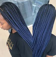 Box braids hairstyles are one of the most popular african american protective styling choices. 43 Beautiful Blue Black Hair Color Ideas To Copy Asap Page 3 Of 4 Stayglam