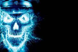 Cool Fire And Ice Pictures Skull Wallpaper Desktop Scenic Keyword Media Ice Skull Wallpaper Wallpaper Skull