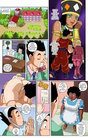 Android 18 & Gohan 3 - Pink Pawg - KingComiX.com