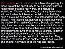 Scorpio Capricorn Compatibility Capricorn Scorpio