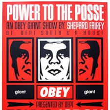 Obey Media Target by Shepard Fairey Editioned artwork