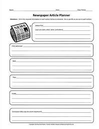 So, you want to keep it in a good. Newspaper Article Writing Guidelines For First Grade