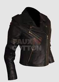 Xelement Women S Short Black Engineer Motorcycle Jacket Black Leather Biker Jacket Motorcycle Jacket Women Jackets