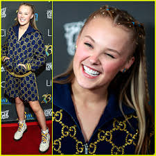 JoJo Siwa Wears Mac & Cheese Box Outfit For Women's Image Awards 2021