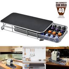 A good nespresso compatible capsule requires the weight torlerance of coffee grind /tea less than 0.3g, or the coffee capsule melt down and no coffee out from the coffee maker. 40 Cups For Nespresso Coffee Capsules Holder Bracket Pod Rack Storage Dispenser Ebay