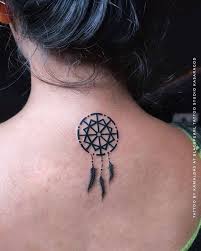 Three birthdays including, 08.09.92, 11.01.95, and 08.08.99 are inked onto the wearer's back directly beneath the base of the wearer's neck. 25 Simple And Small Tattoo Designs For Women Tikli