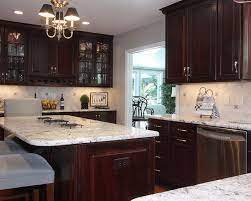 Moreover, the backsplash is antique white subway tiles that have some similar. River White Granite A Gorgeous Countertop Option